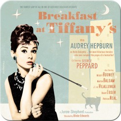 Suport de pahar - Breakfast at Tiffany's Blue